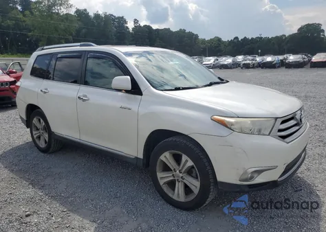 2012 Toyota Highlander Limited z USA, uszkodzony, nr VIN 5TDYK3EH6CS084341